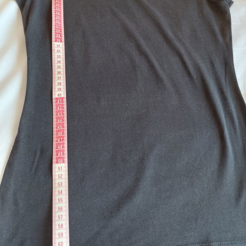 Casual black cotton t-shirt H&M like new, size S