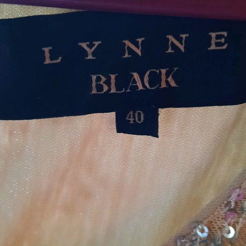 Lynne shiny dress with sequins like new, size 40