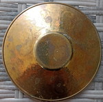 Small decorative ashtray used, copper
