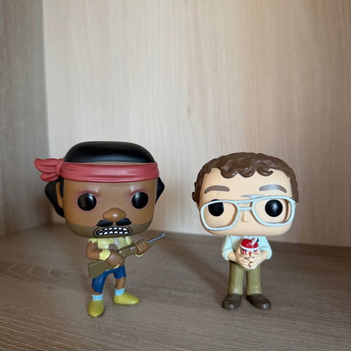 Funko Pops Stranger Things and Rick and Morty used, set of 2