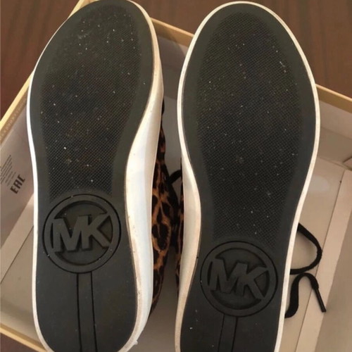Michael Michael Kors Mindy leopard print sneakers like new, size 39 EU