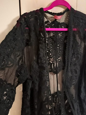 Pin-up Pareo NoM/S like new, black with tulle and lace
