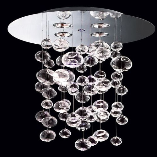 Murano Due Ether S 90 chandelier used, designer Patrick Jouin, Italy