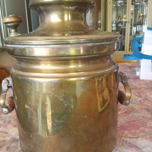Salishchev/Batashov samovar, pre-1889, authentic antique with award stamps