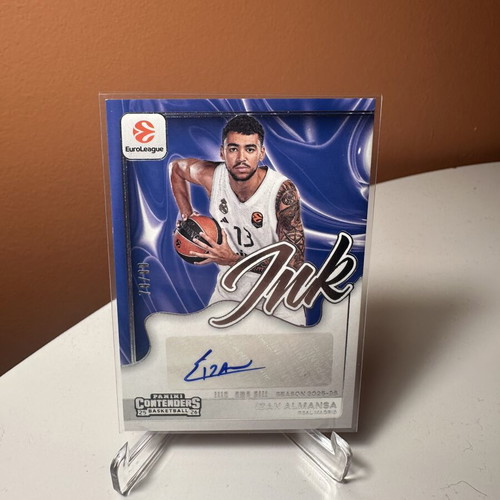 2025-26 Panini Contenders EuroLeague Ink Izan Almansa Auto card new