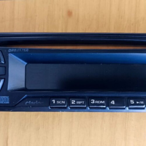 Clarion DRB4575R detachable car radio CD faceplate