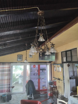 Vintage ceiling light used