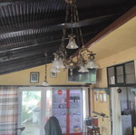 Vintage ceiling light used