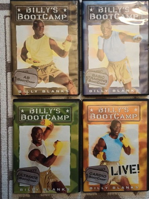 Колекция DVD Billy's Bootcamp 4 диска като нови