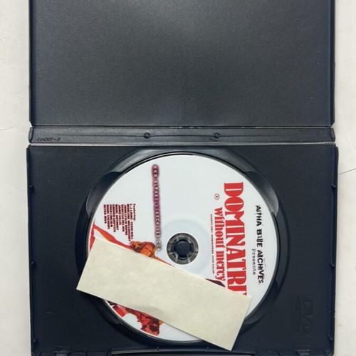 Dominatrix Without Mercy DVD used, Alpha Blue Archives adult collector edition