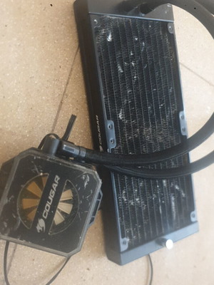 CPU cooler for computer
