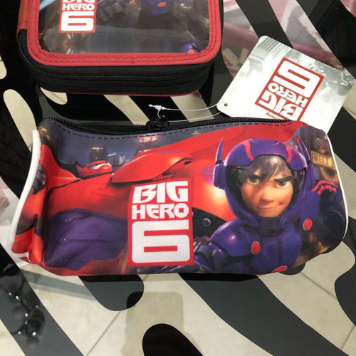 Big Hero Six school set of 3 (backpack, pencil case, barrel) new
