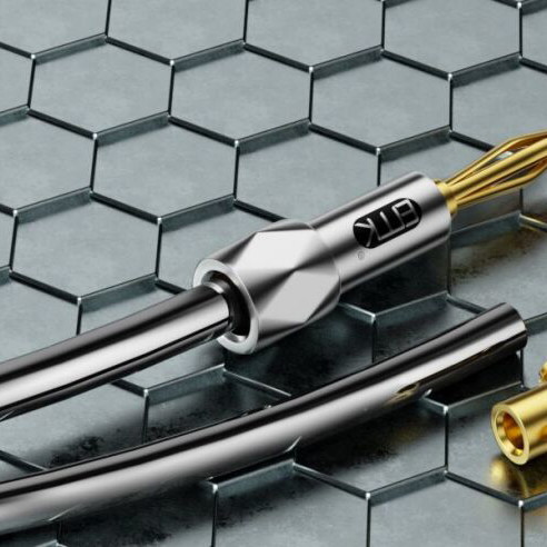 Banana plugs gold plated 24k for speaker cables