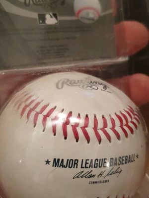 Collectible leather baseball RAWLINGS USA