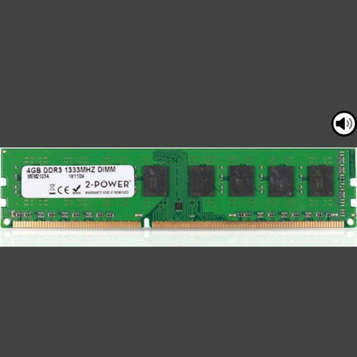 2Power DDR3 4GB 1333 MHz RAM for Desktop new