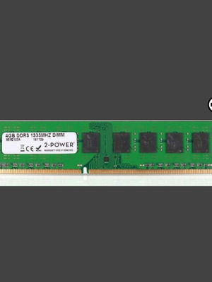 2Power DDR3 4GB 1333 MHz RAM for Desktop new