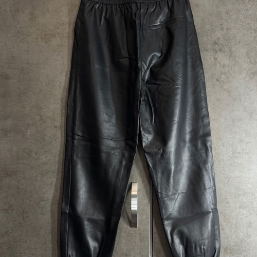 Leather pants Zara like new, black, elastic waist, size XS