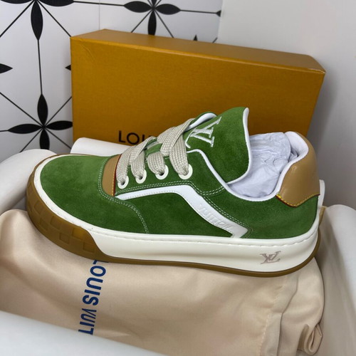 Louis Vuitton sneakers green size 43 new