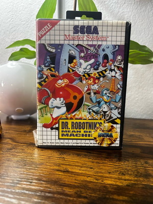 Dr. Robotnik’s Mean Bean Machine Sega Master System used without manual