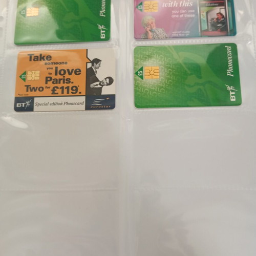 International phone card collection used, 52 cards from 90s-00s