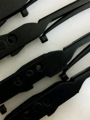 Wiper blades new, pack of 10 without rubber for various uses