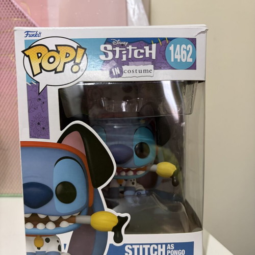 Funko Pop Stitch as Pongo vinyl figure like new
