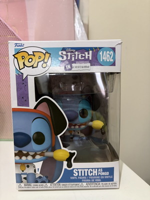 Funko Pop Stitch as Pongo vinyl figure like new