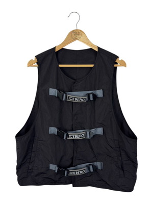 Iceberg Black Logo Елек като ново, размер 52