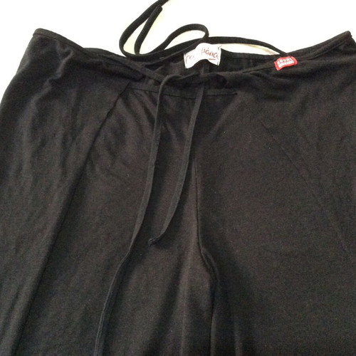 Beach pants S/M black used, low waist, maco fabric