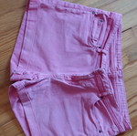 Pink women's denim shorts, size S / 36 / 8
