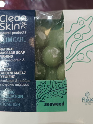 Clean Skin Slim Care φυσικό σαπούνι μασάζ με καλέντουλα και ίνες λούφας