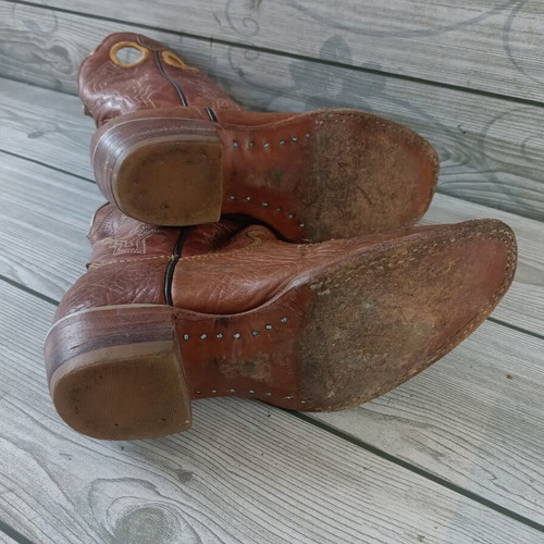 Reyme Limited Leather Cowboy Boots, size 31.5