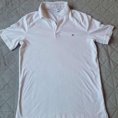 Calvin Klein Polo Shirt white size S like new