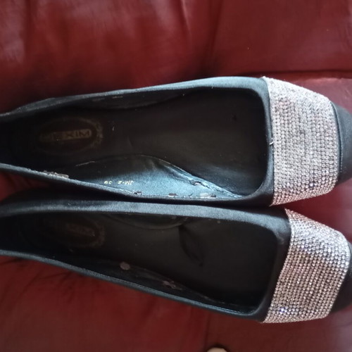 Dexim ballerinas size 39 used, black