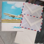 Correspondence set new with folder, papers, and envelopes