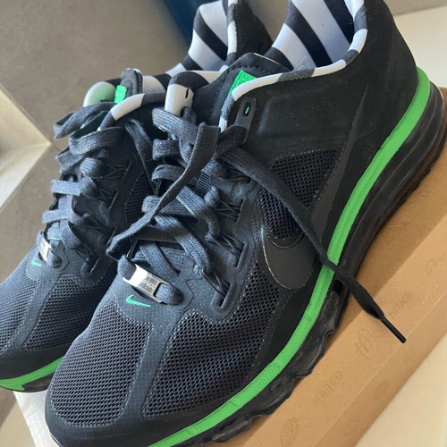Nike Air Max QS Paris καινούργια, μαύρα και πράσινα αθλητικά παπούτσια μέγεθος 45