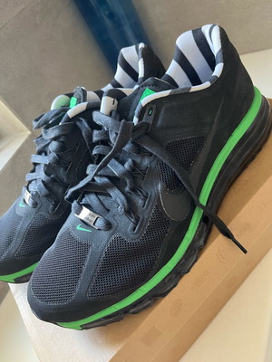 Nike Air Max QS Paris καινούργια, μαύρα και πράσινα αθλητικά παπούτσια μέγεθος 45