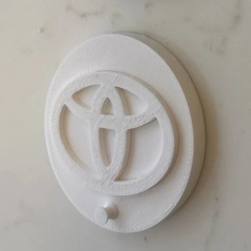 Wall key holder for one key with ring