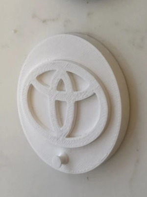 Wall key holder for one key with ring