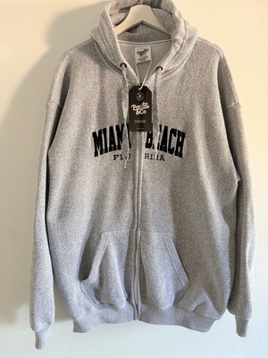 Ζακέτα φούτερ Miami South Beach hoodie sweatshirt pullover βαμβάκι μέγεθος XL καινούργιο