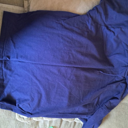 Collectible cotton T-shirt USA, size L, blue