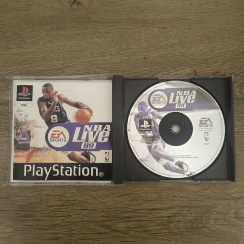NBA Live 99 PlayStation PS1 game used, sports