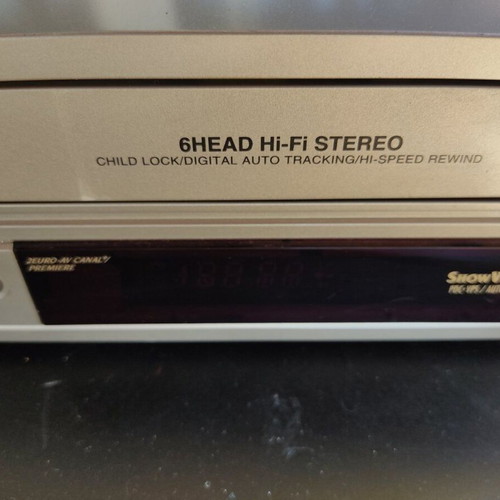 VCR SEG used for spare parts or repair with signs of use