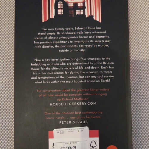 Βιβλίο Hell House σαν καινούργιο επανέκδοση