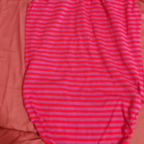 Pink-purple elastic cotton bodysuit XL like new