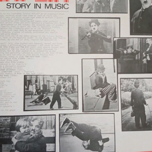 Charlie Chaplin Story in Music vinyl like new