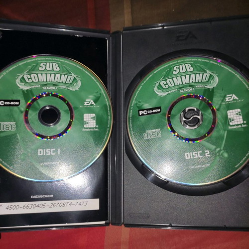 Sub Command Akula Seawolf 688 PC game used