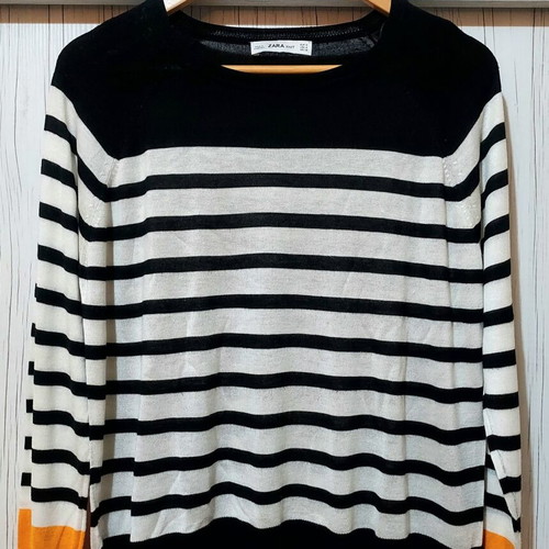 Zara women's blouse used, medium size, multicolor