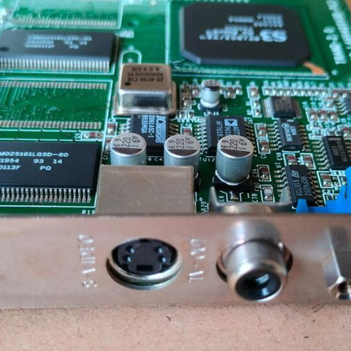 Miro Crystal VR2000 graphics card used, S3 ViRGE/VX PCI