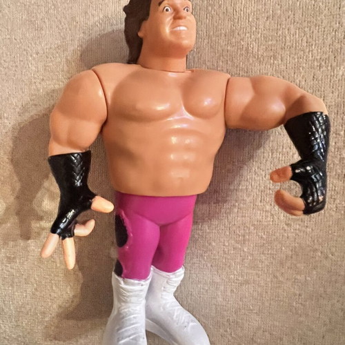 WWF Hasbro Brutus “The Barber” Beefcake figure used, vintage loose